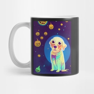 Dog Halloween Cute T-Shirt Mug